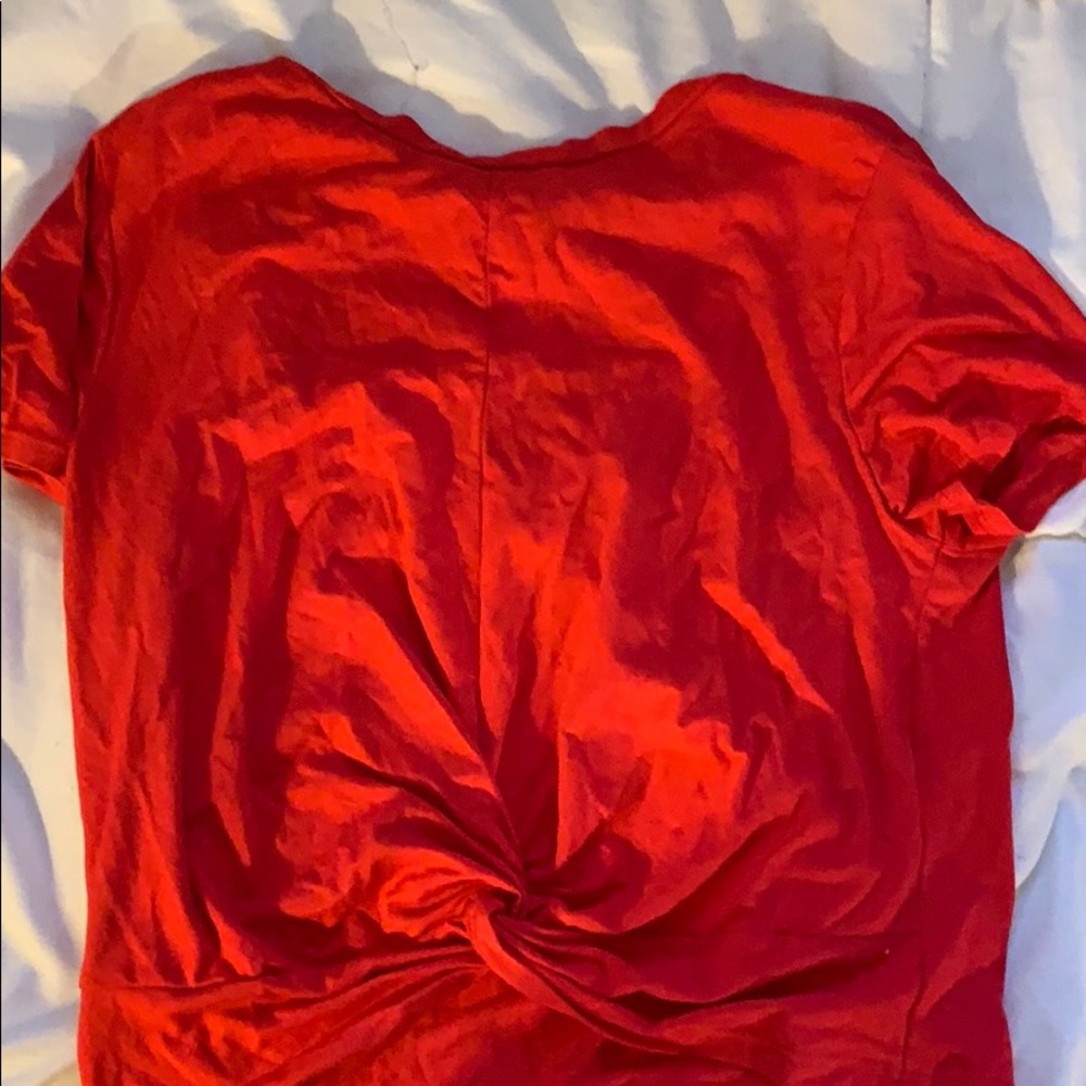 Red Crop Top